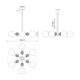 Alora Mood Celia 30-in Chandelier