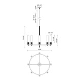 Alora Mood Rue 38-in Chandelier