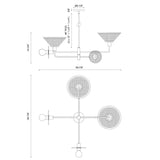 Alora Mood Piper 38-in Chandelier