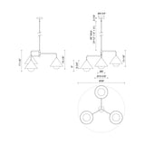 Alora Mood Remy 38-in Chandelier