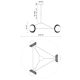 Alora Mood Perth 40-in Chandelier
