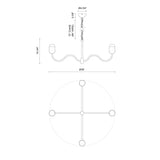 Alora Mood Effie 39-in Chandelier