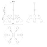 Alora Mood Blake 32-in Chandelier
