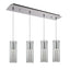 Kuzco Champagne 4-in 4 Head Multi Pendant