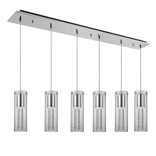 Kuzco Champagne 4-in 6 Head Multi Pendant