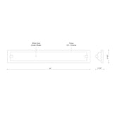 Kuzco Charlotte 25-in Vanity Light