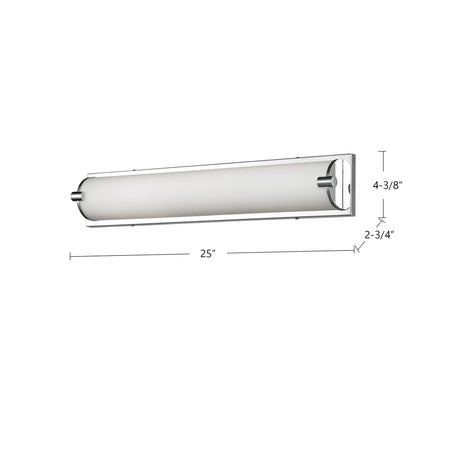 Kuzco Charlotte 25-in Vanity Light