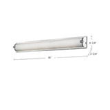 Kuzco Charlotte 36-in Vanity Light