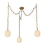 Alora Mood Cherise 7-in 3-Head Multi Pendant