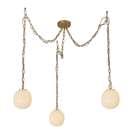Alora Mood Cherise 7-in 3-Head Multi Pendant