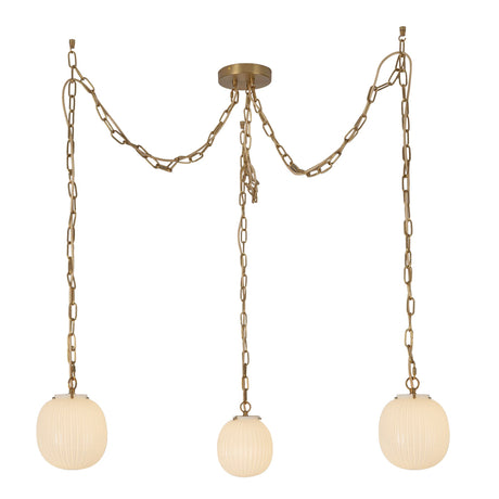 Alora Mood Cherise 7-in 3-Head Multi Pendant