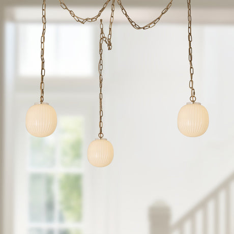 Alora Mood Cherise 7-in 3-Head Multi Pendant