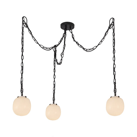 Alora Mood Cherise 7-in 3-Head Multi Pendant