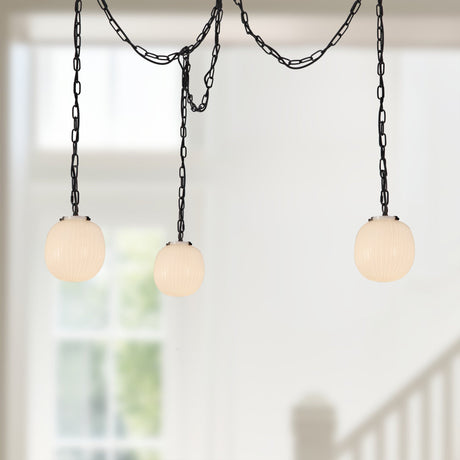 Alora Mood Cherise 7-in 3-Head Multi Pendant
