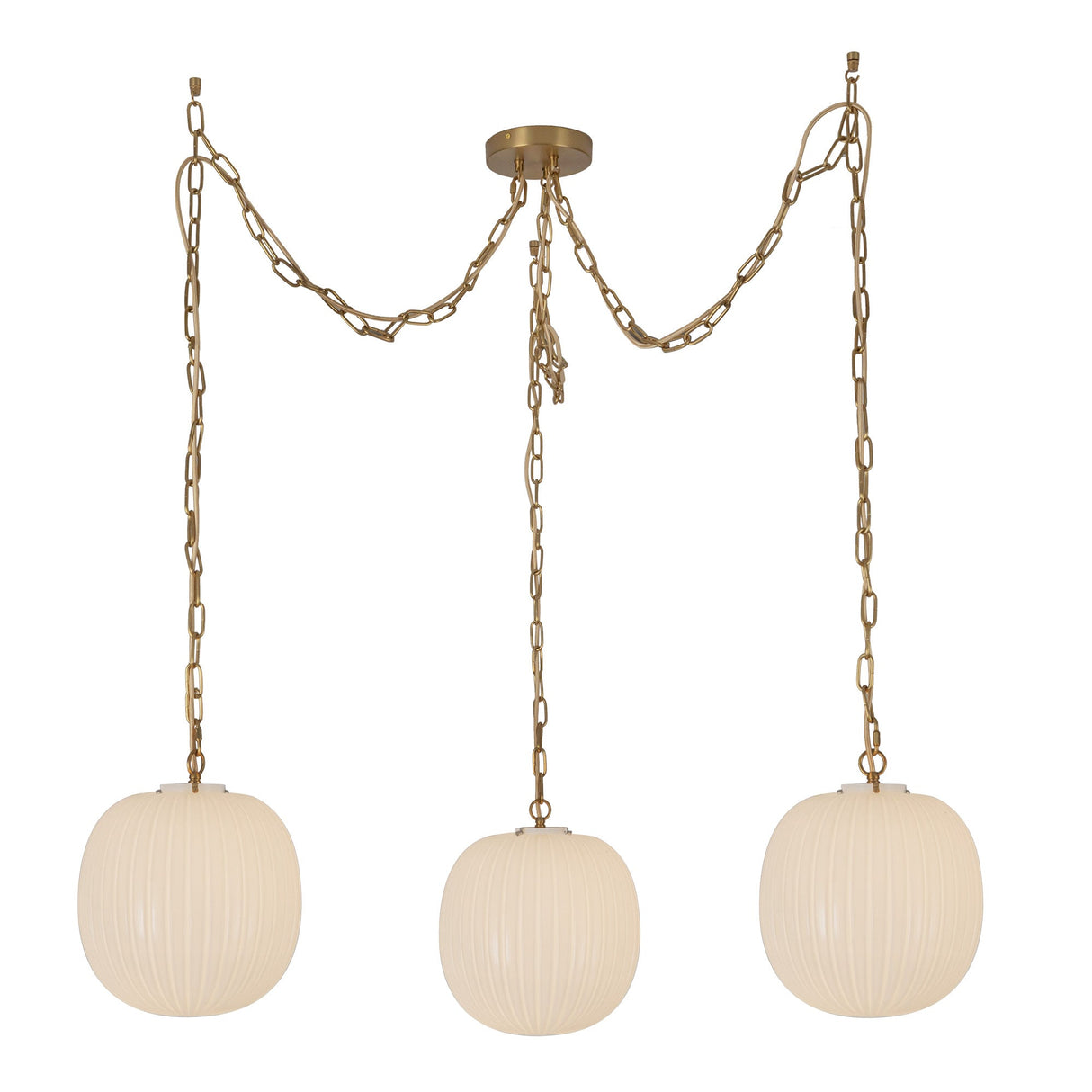 Alora Mood Cherise 12-in 3-Head Multi Pendant
