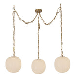 Alora Mood Cherise 12-in 3-Head Multi Pendant