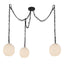 Alora Mood Cherise 12-in 3-Head Multi Pendant