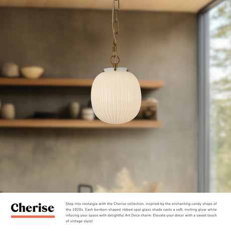 Alora Mood Cherise 7-in Pendant