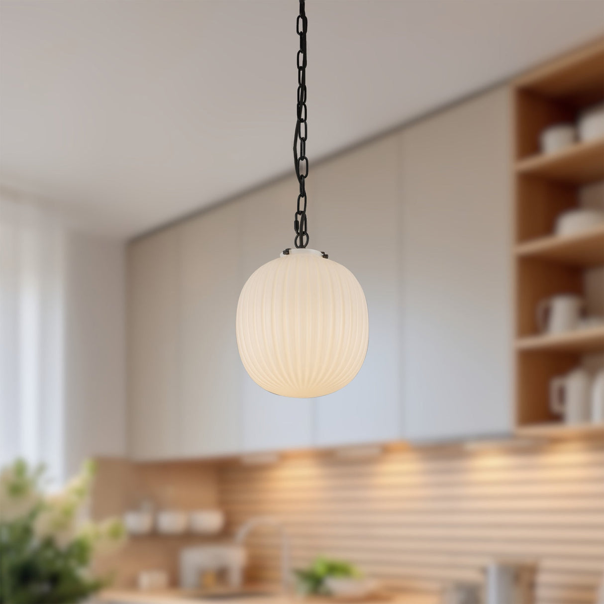 Alora Mood Cherise 12-in Pendant