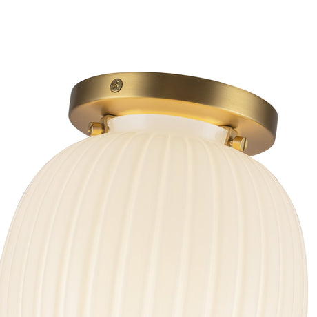 Alora Mood Cherise 7-in Semi-Flush Mount