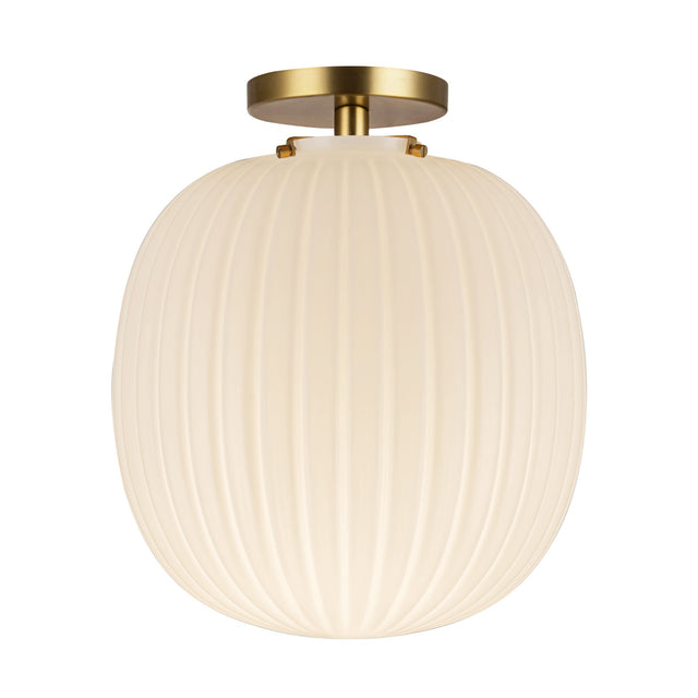 Alora Mood Cherise 12-in Semi-Flush Mount
