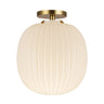 Alora Mood Cherise 12-in Semi-Flush Mount