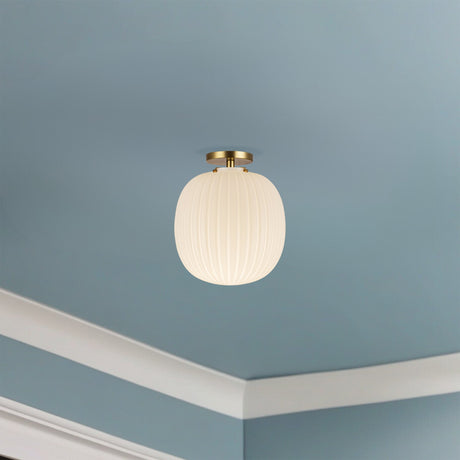 Alora Mood Cherise 12-in Semi-Flush Mount
