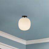 Alora Mood Cherise 12-in Semi-Flush Mount
