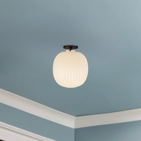 Alora Mood Cherise 12-in Semi-Flush Mount