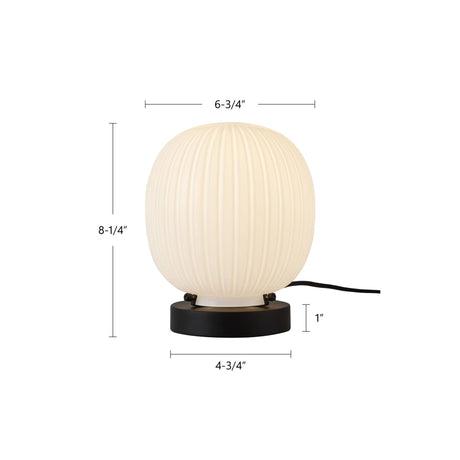 Alora Mood Cherise 7-in Table Lamp