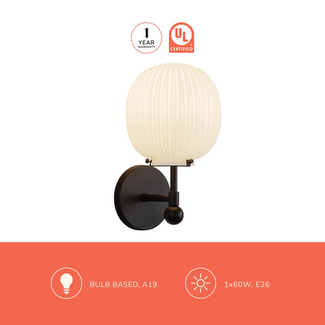 Alora Mood Cherise 7-in Wall/Vanity Light