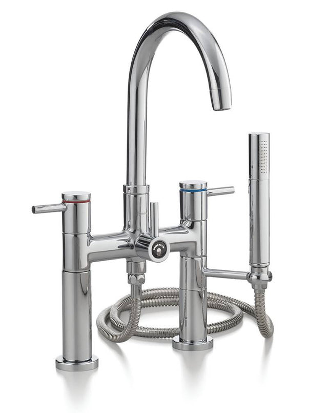 CONTEMPORARY Deck-Mount Tub Filler 7512