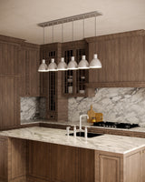 Kuzco Chroma 6-in 4 Head Multi Pendant