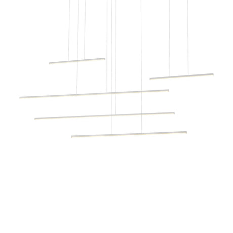 Kuzco Chute Motion 60-in Multi Pendant