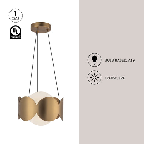 Kuzco Ciel 10-in Chandelier