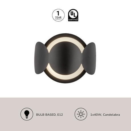 Kuzco Ciel 10-in Wall Sconce
