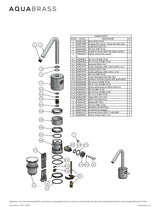 Single-hole lavatory faucet