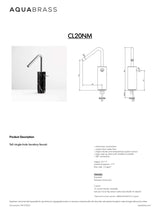 Tall single-hole lavatory faucet