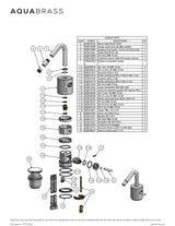 Single-hole bidet with swivel spray