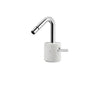 Single-hole bidet with swivel spray