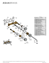 Wallmount lavatory faucet