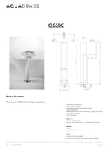 Floormount tub filler with hidden handshower