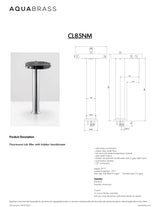 Floormount tub filler with hidden handshower