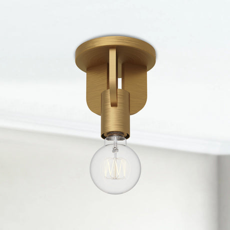 Alora Mood Claire 5-in Semi-Flush Mount