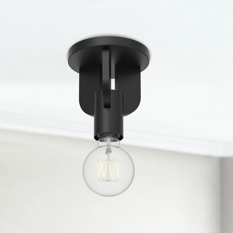 Alora Mood Claire 5-in Semi-Flush Mount