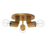 Alora Mood Claire 10-in Semi-Flush Mount