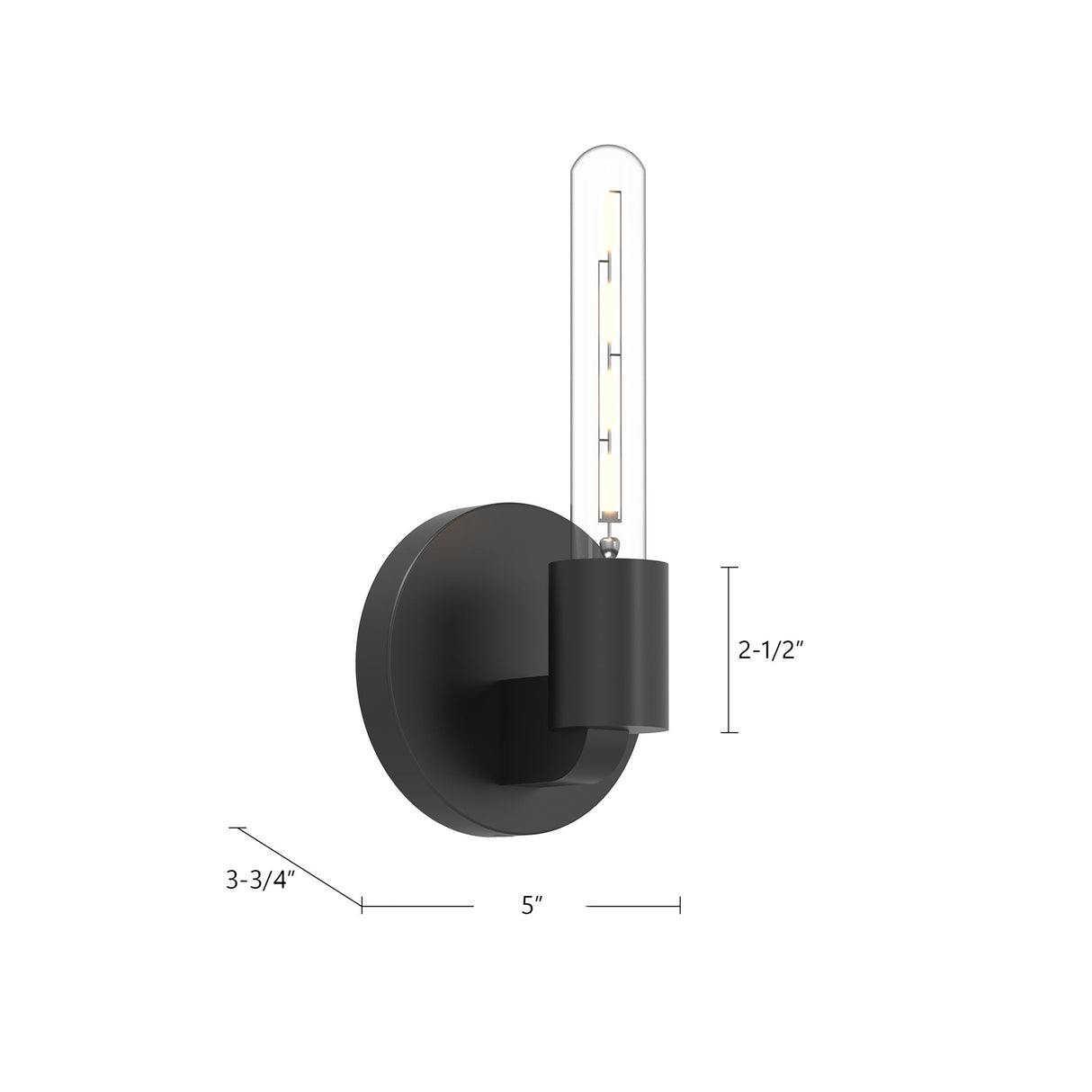 Alora Mood Claire 5-in Wall/Vanity Light