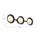 Kuzco Cleo 23-in Vanity Light