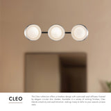 Kuzco Cleo 23-in Vanity Light