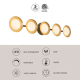 Kuzco Cleo 36-in Vanity Light